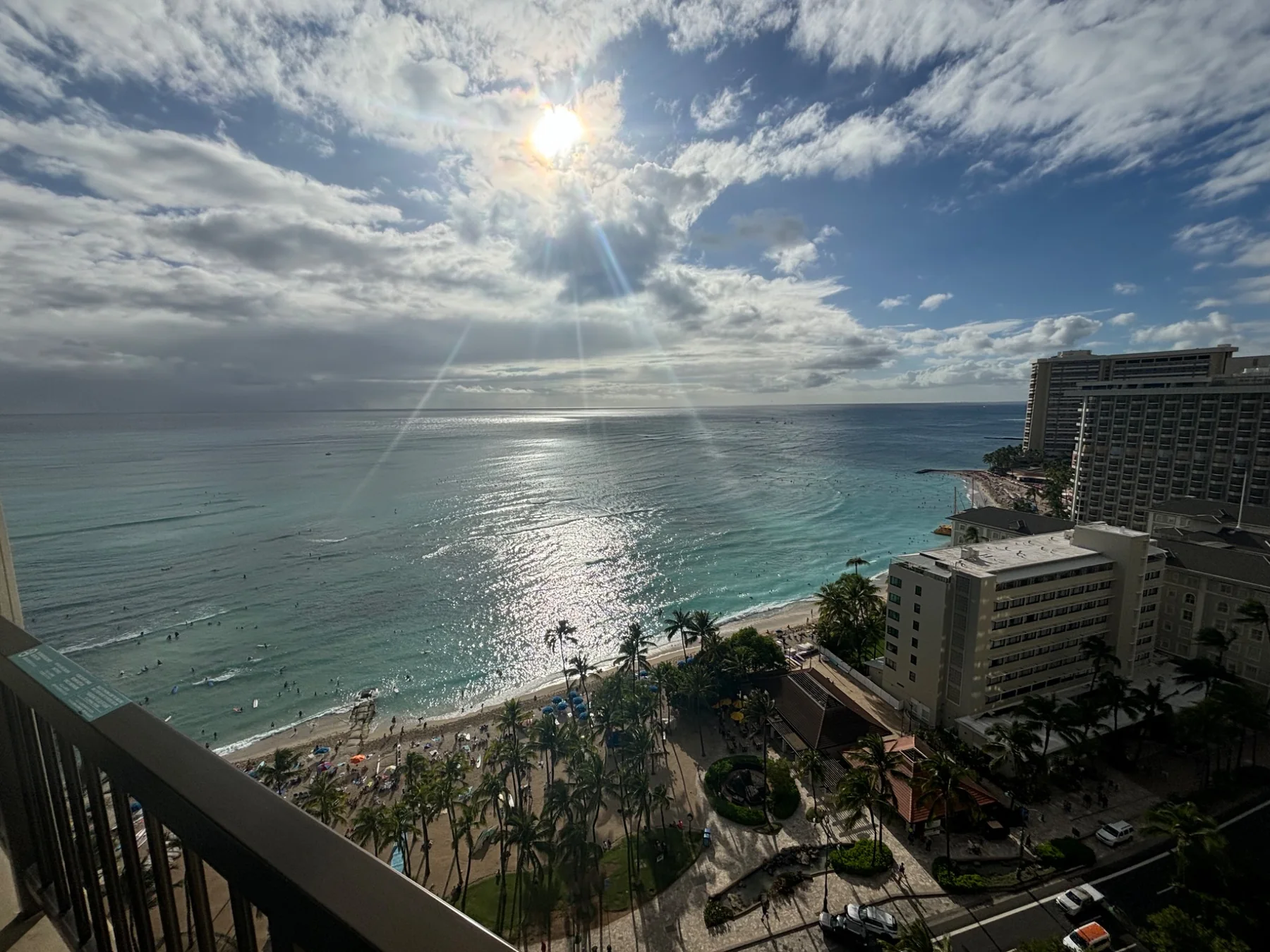 Waikiki and Oahu ocean view